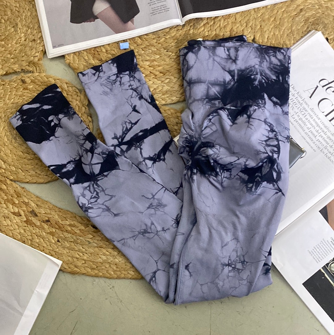 🎀Leggings deportivo efecto marmol largo