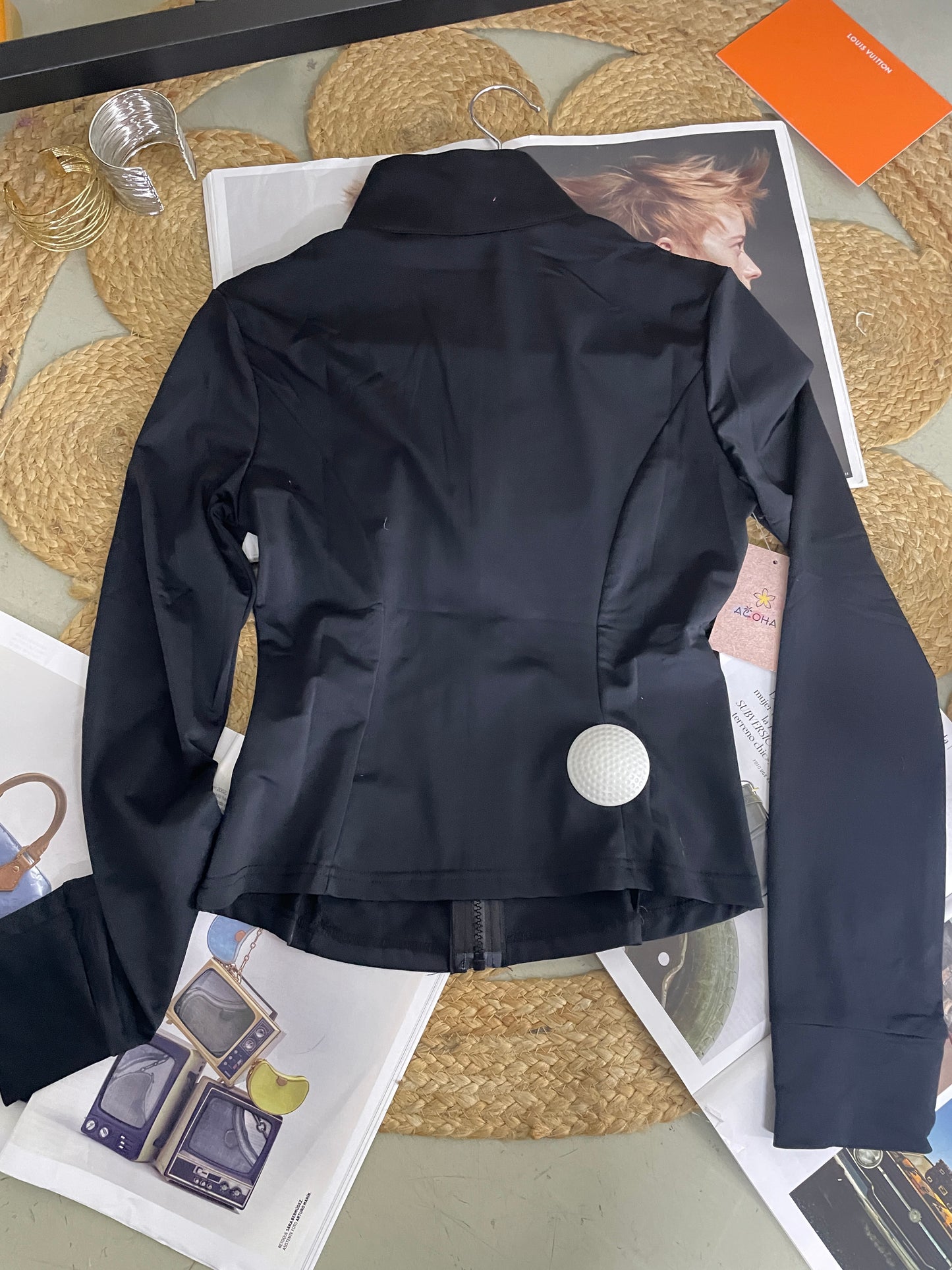🎀Chaqueta agent negra