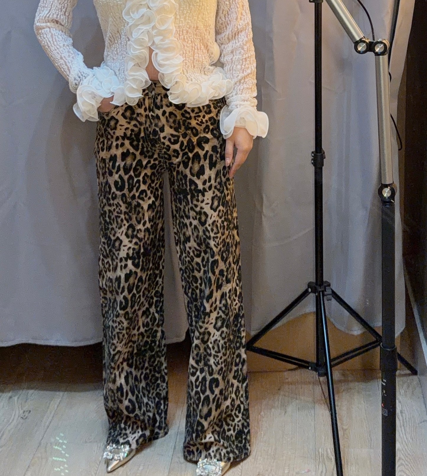 Pantalón leopardo