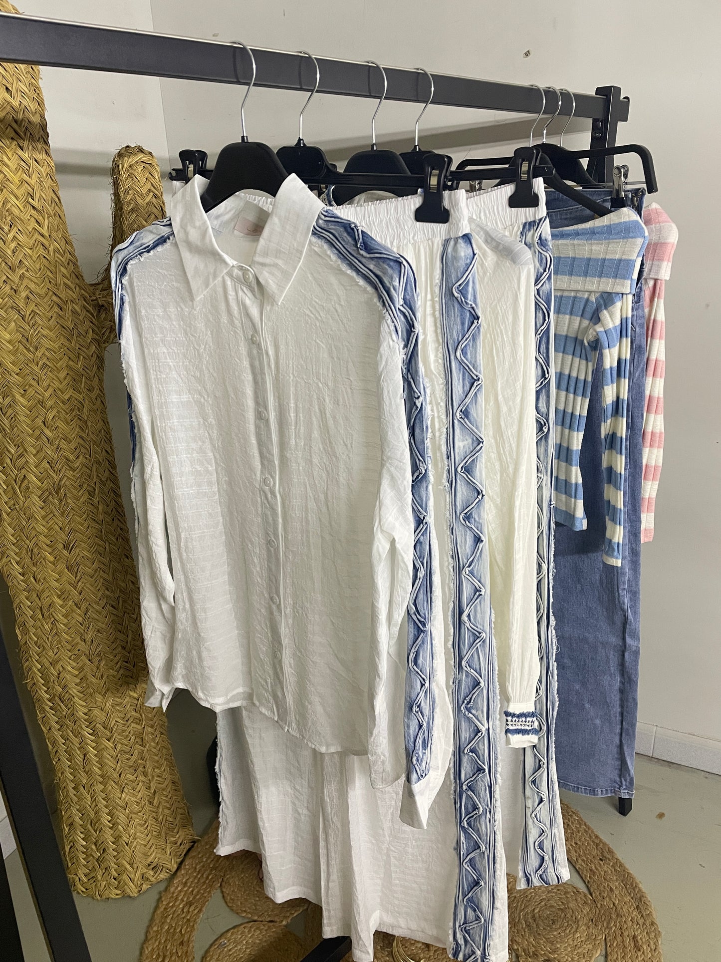 🎀Camisa azul vaquero