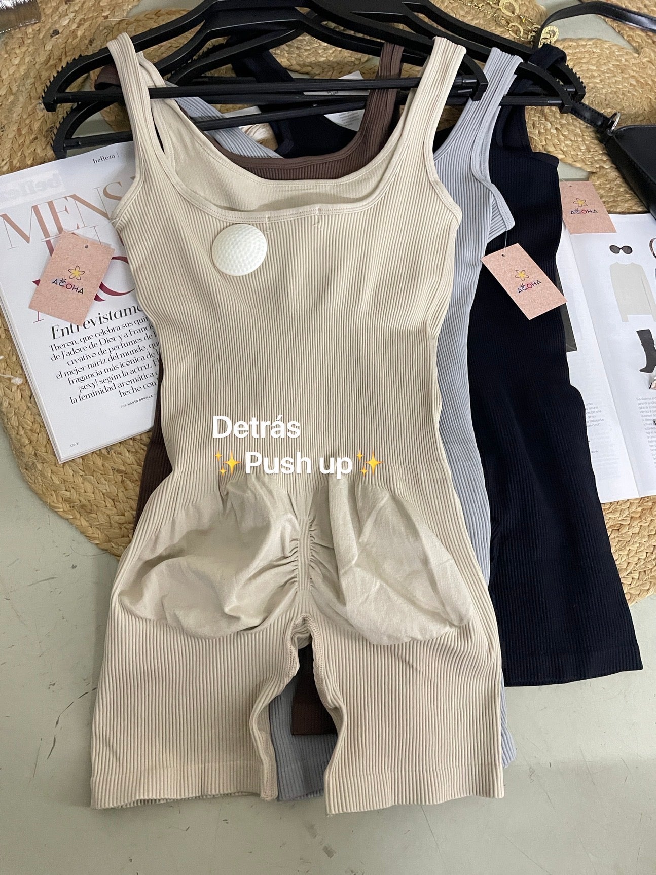 🎀Mono reductor push up en tirantes shorts🎀