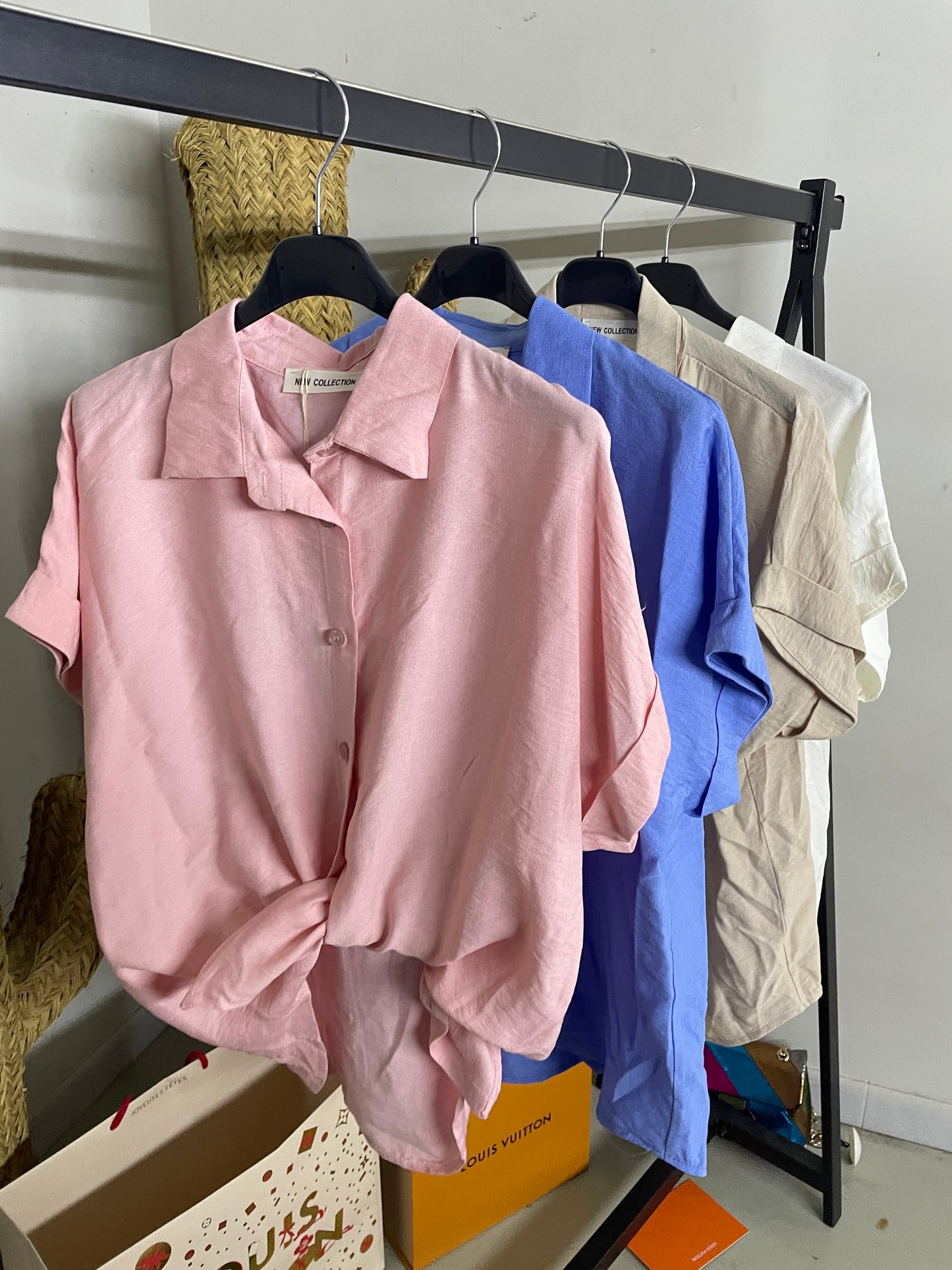 Camisa básica botón