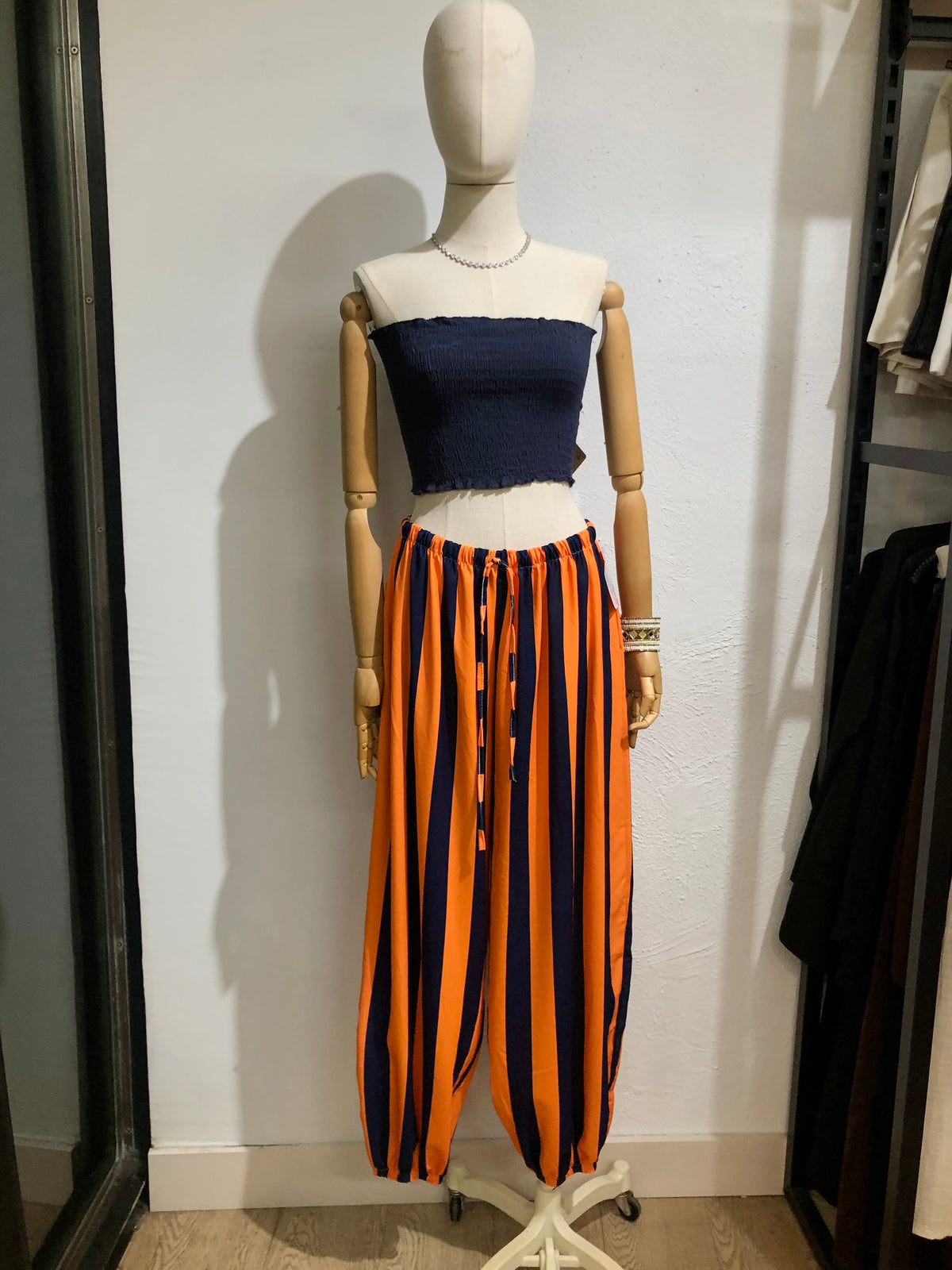 🎀 pantalón bombacho de rayas 🎀