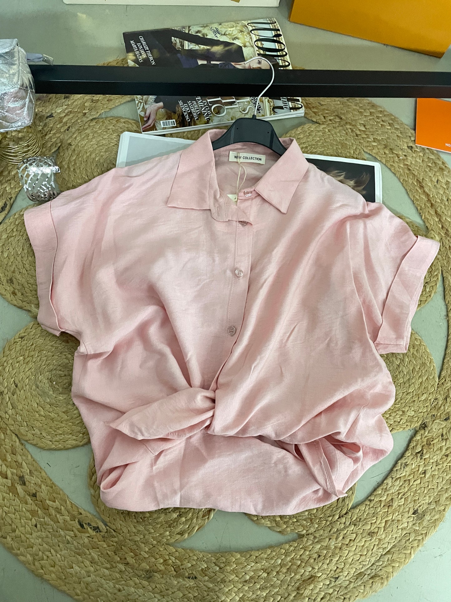 Camisa básica botón