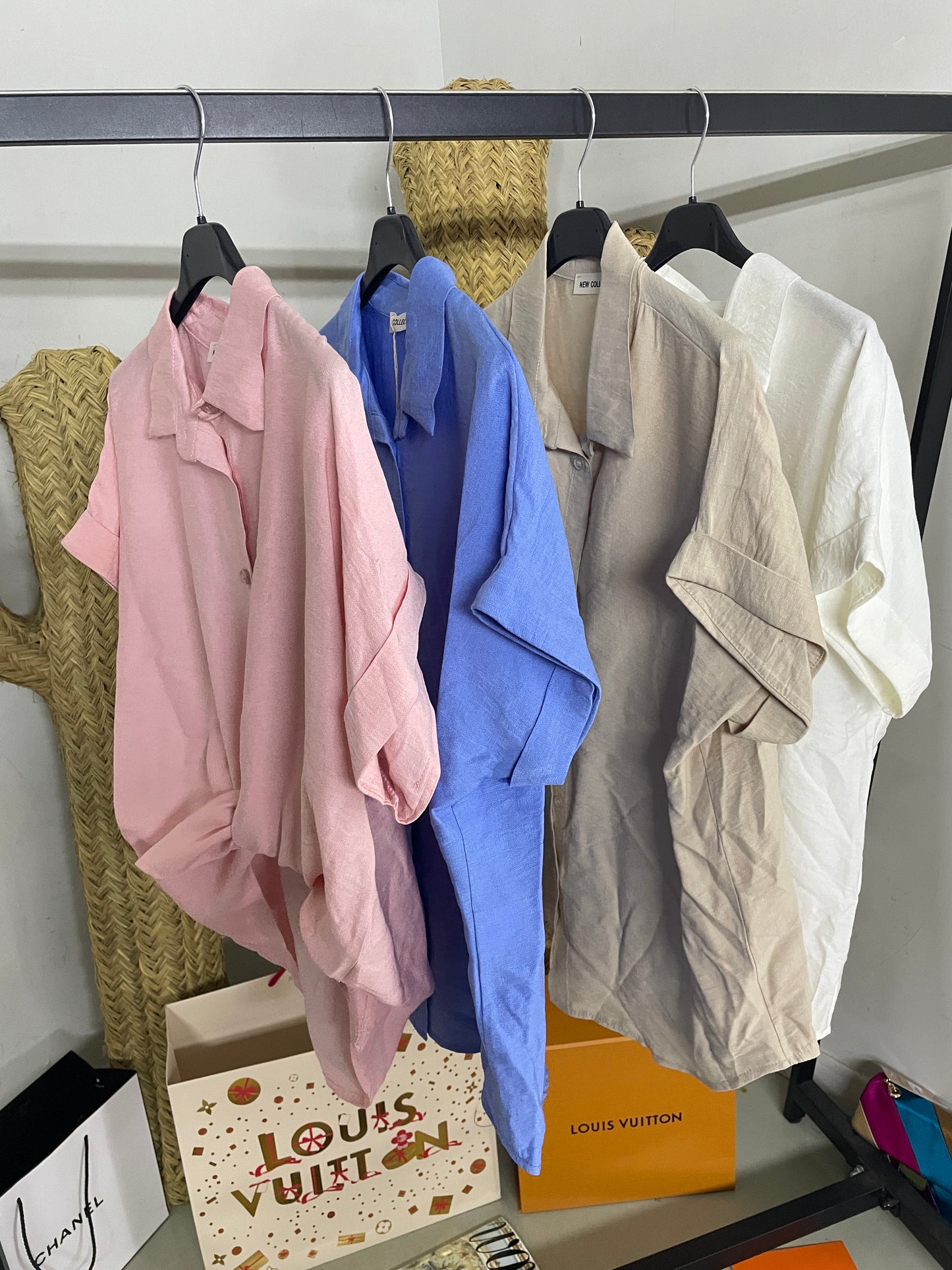 Camisa básica botón