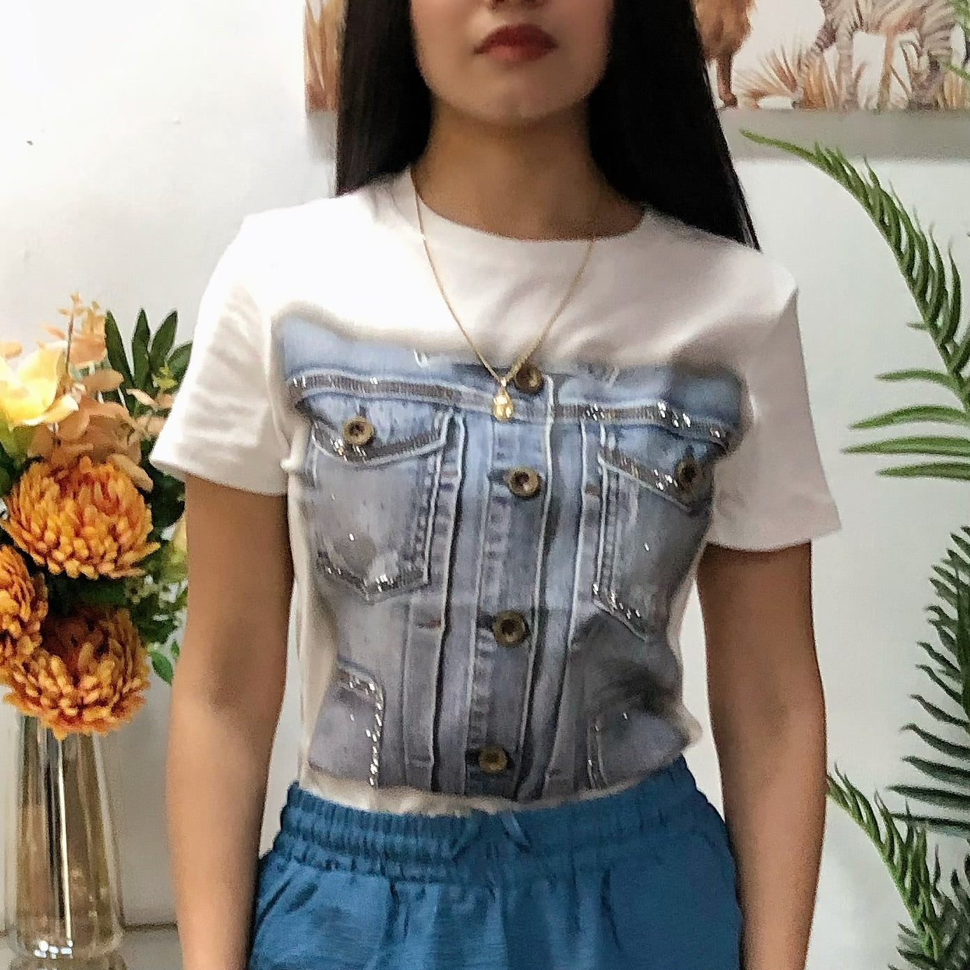 Camiseta dibujo vaquero