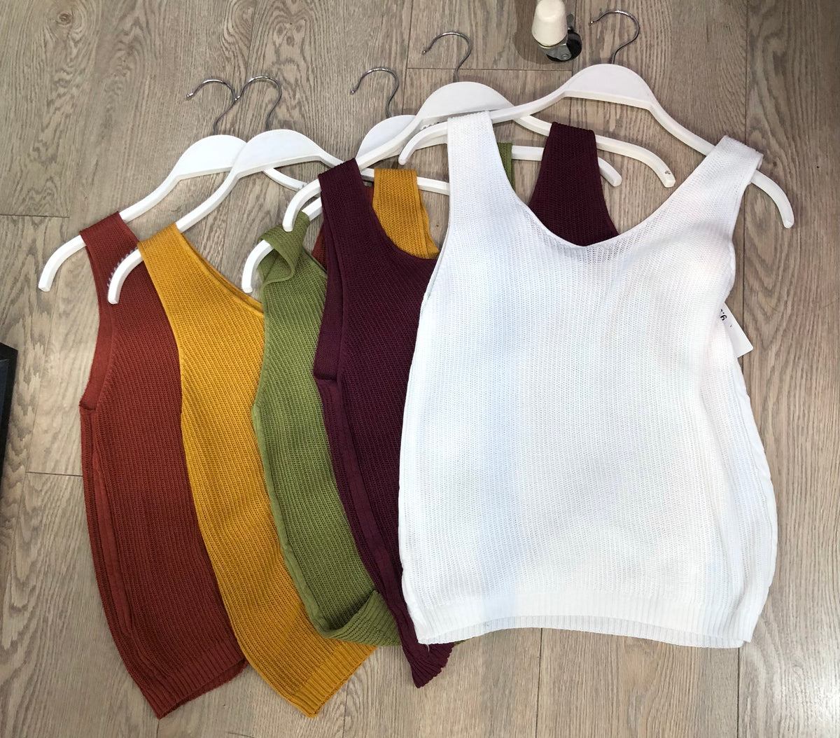 💕Camiseta sin mangas de punto 💕