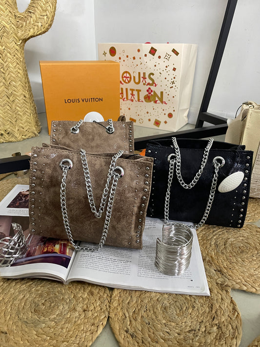 🎀BOLSO CADENA PLATEADA🎀