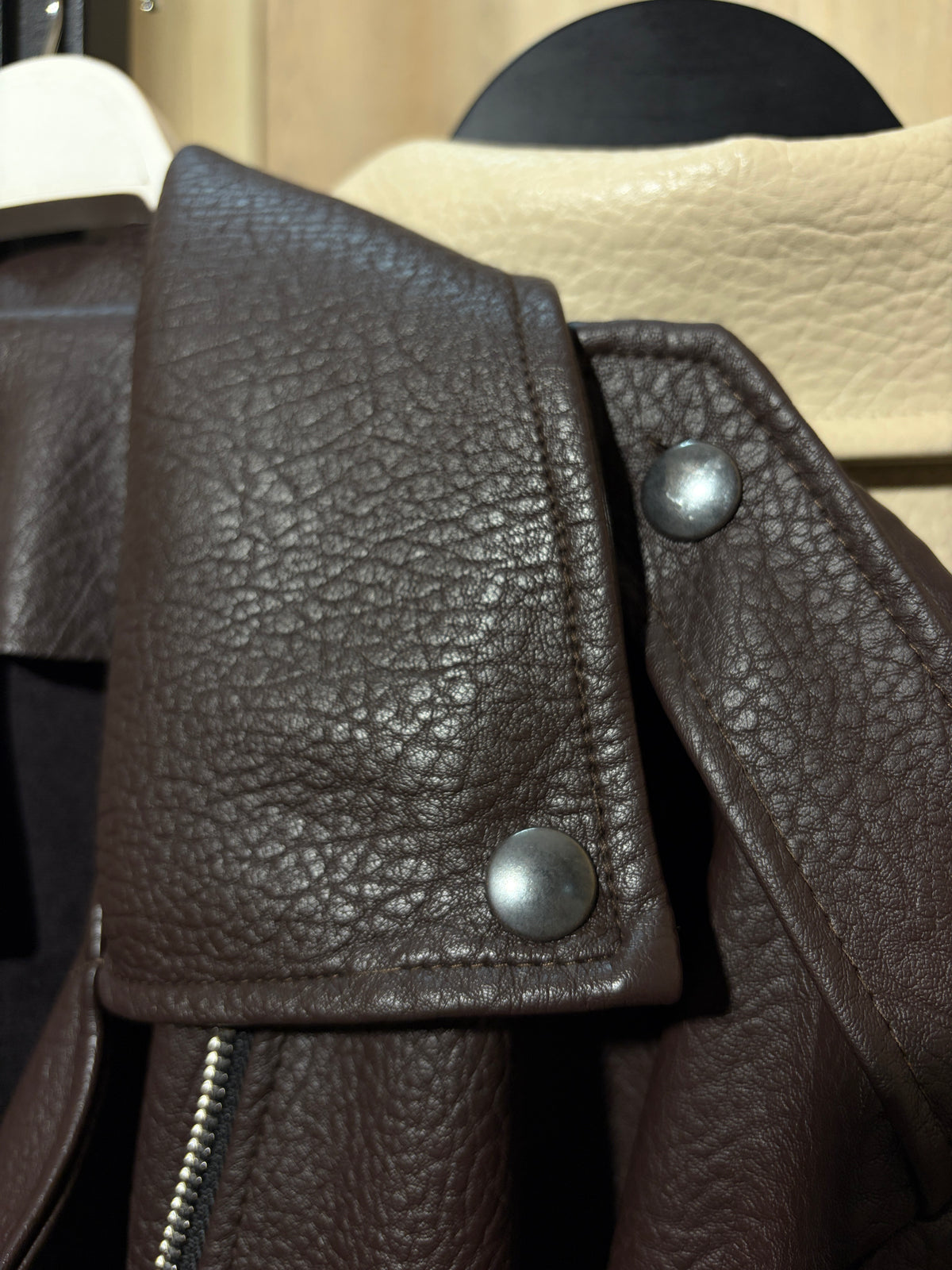 Chaqueta Biker poli piel