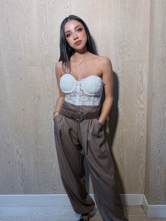 Pantalón cuadro
