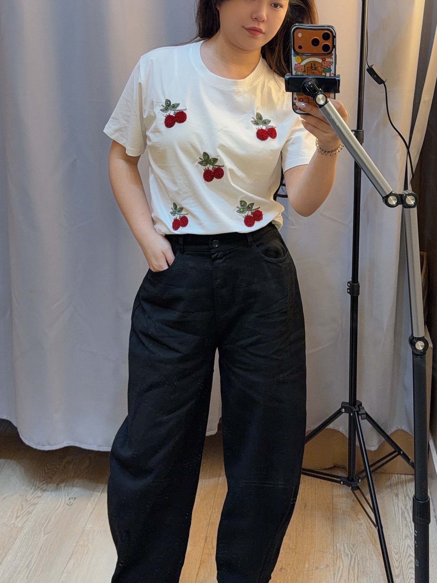 Camiseta cereza