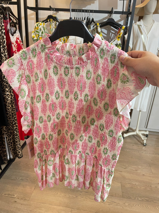 BLUSA ROSA ELÁSTICA