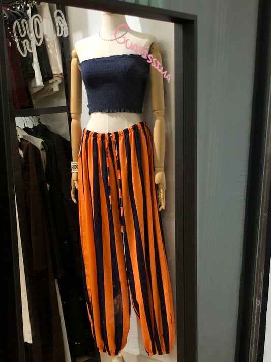 🎀 pantalón bombacho de rayas 🎀