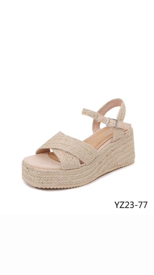 🎀Sandalia de cuña yz23-77🎀