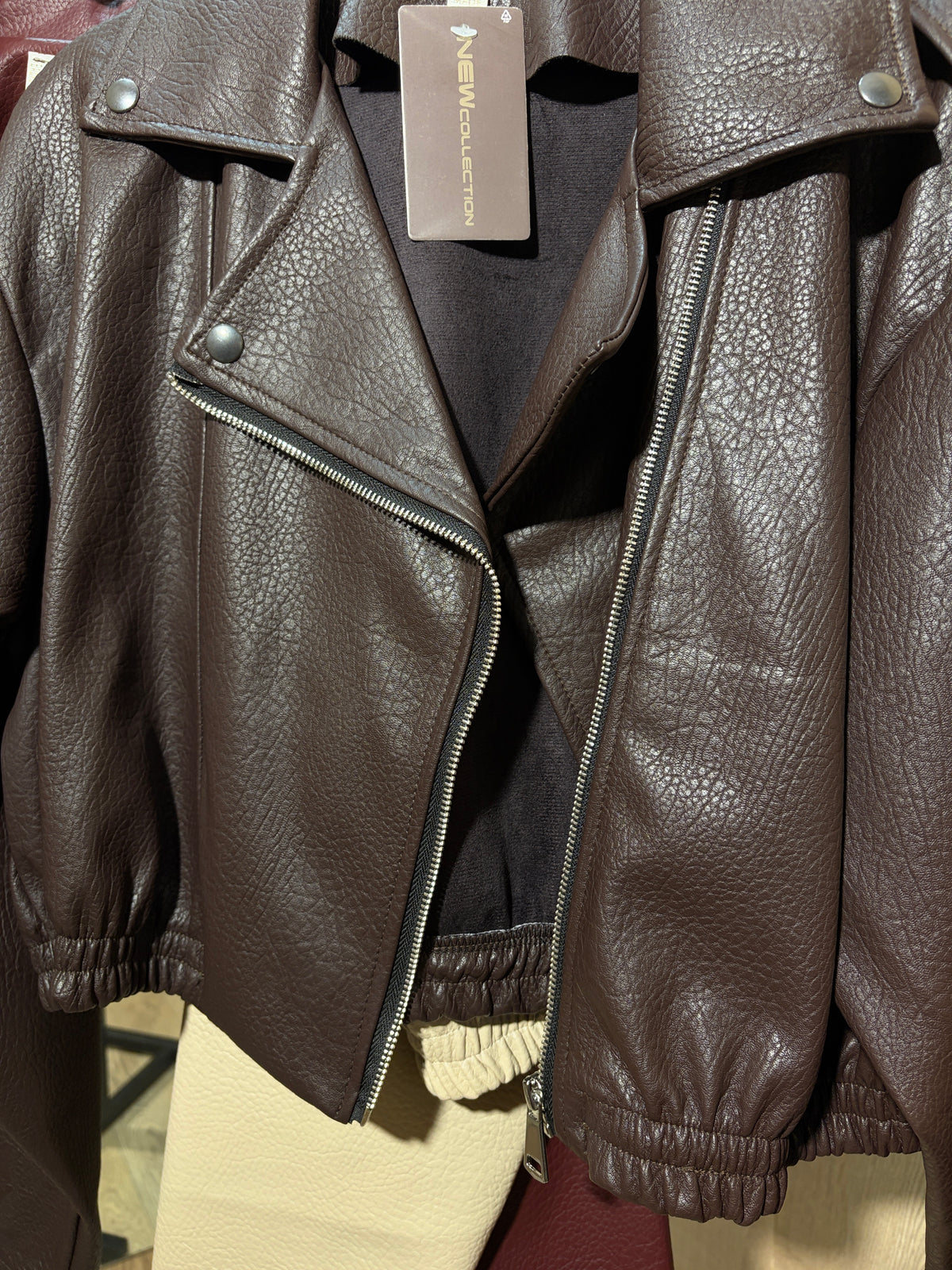 Chaqueta Biker poli piel