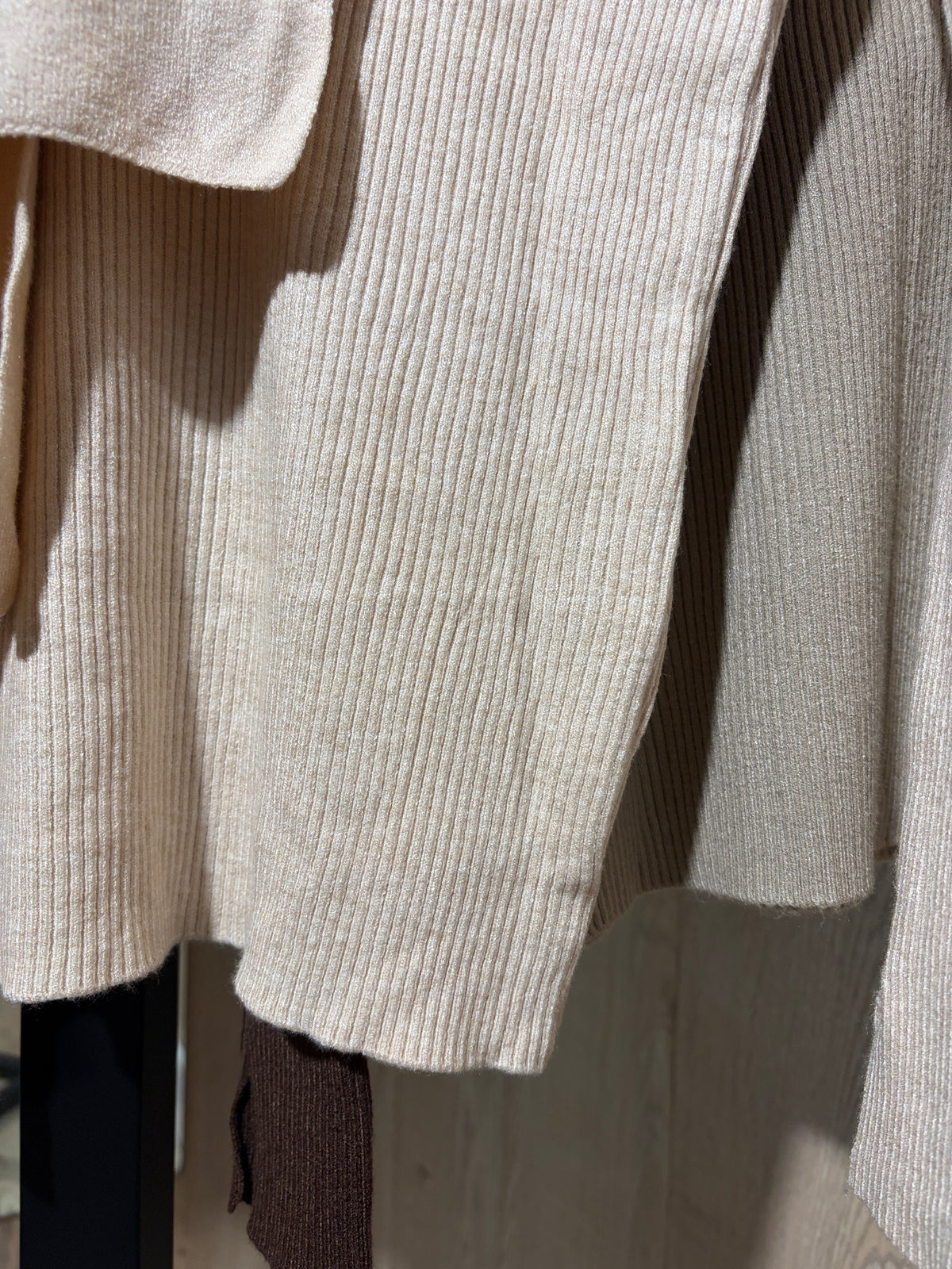 Jersey con capa canalé