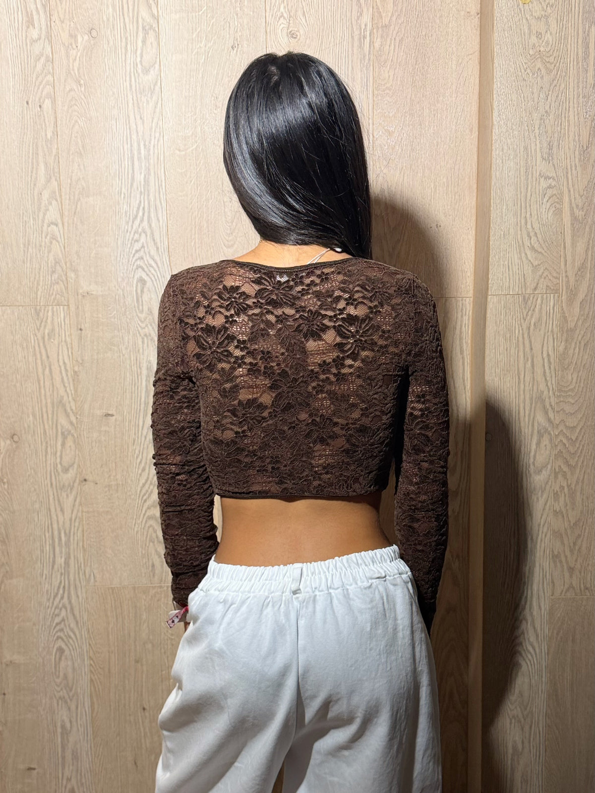 Camiseta encaje