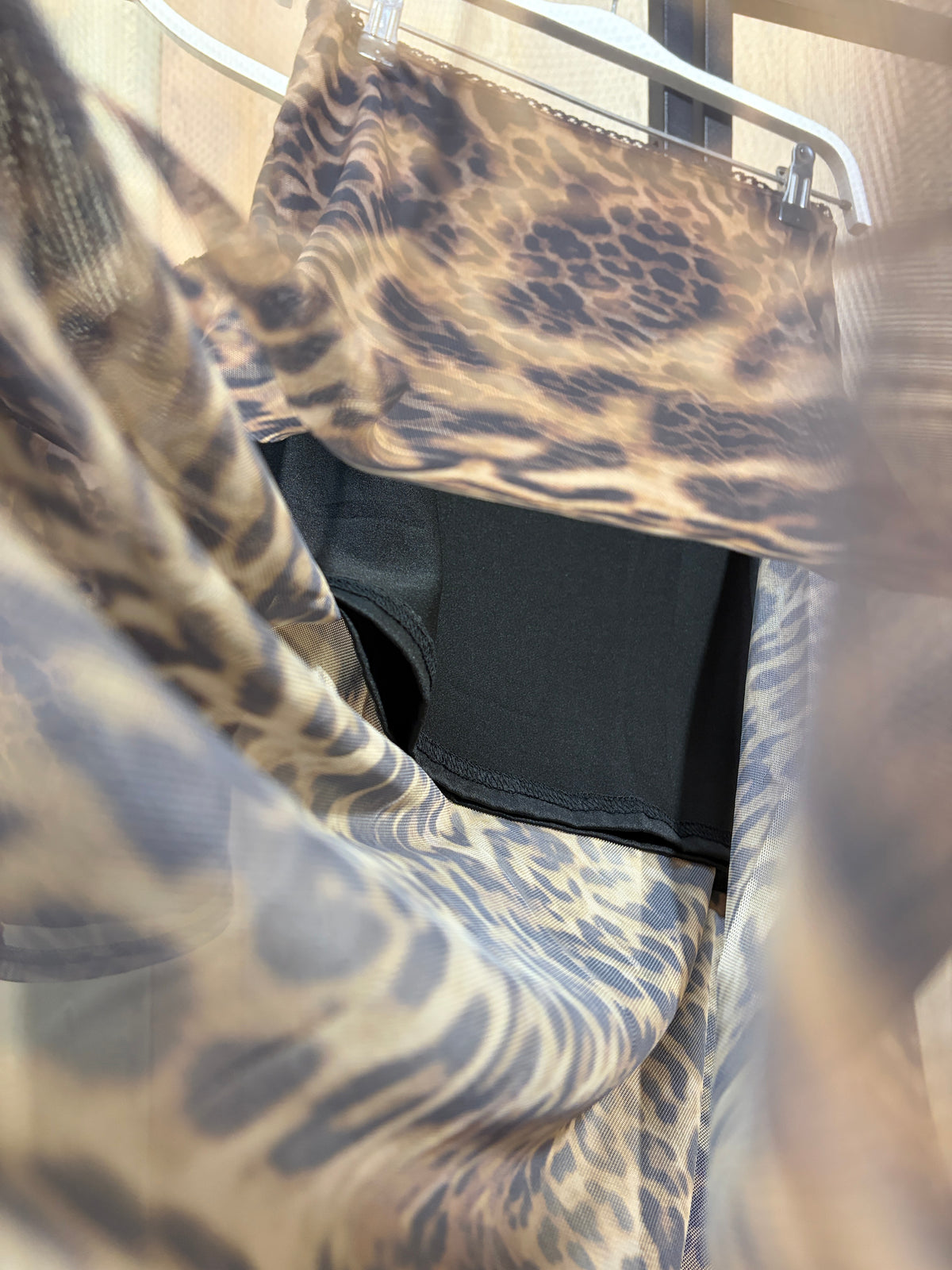 Conjunto leopardo tirantes