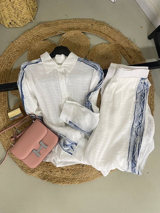 🎀Camisa azul vaquero