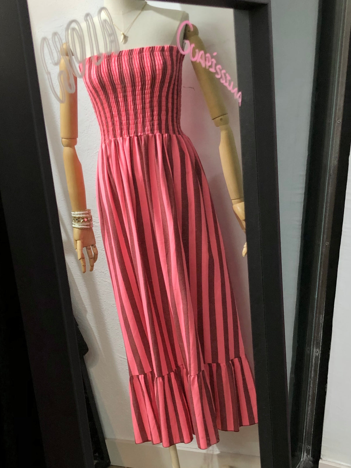 💕vestido fluorescente💕