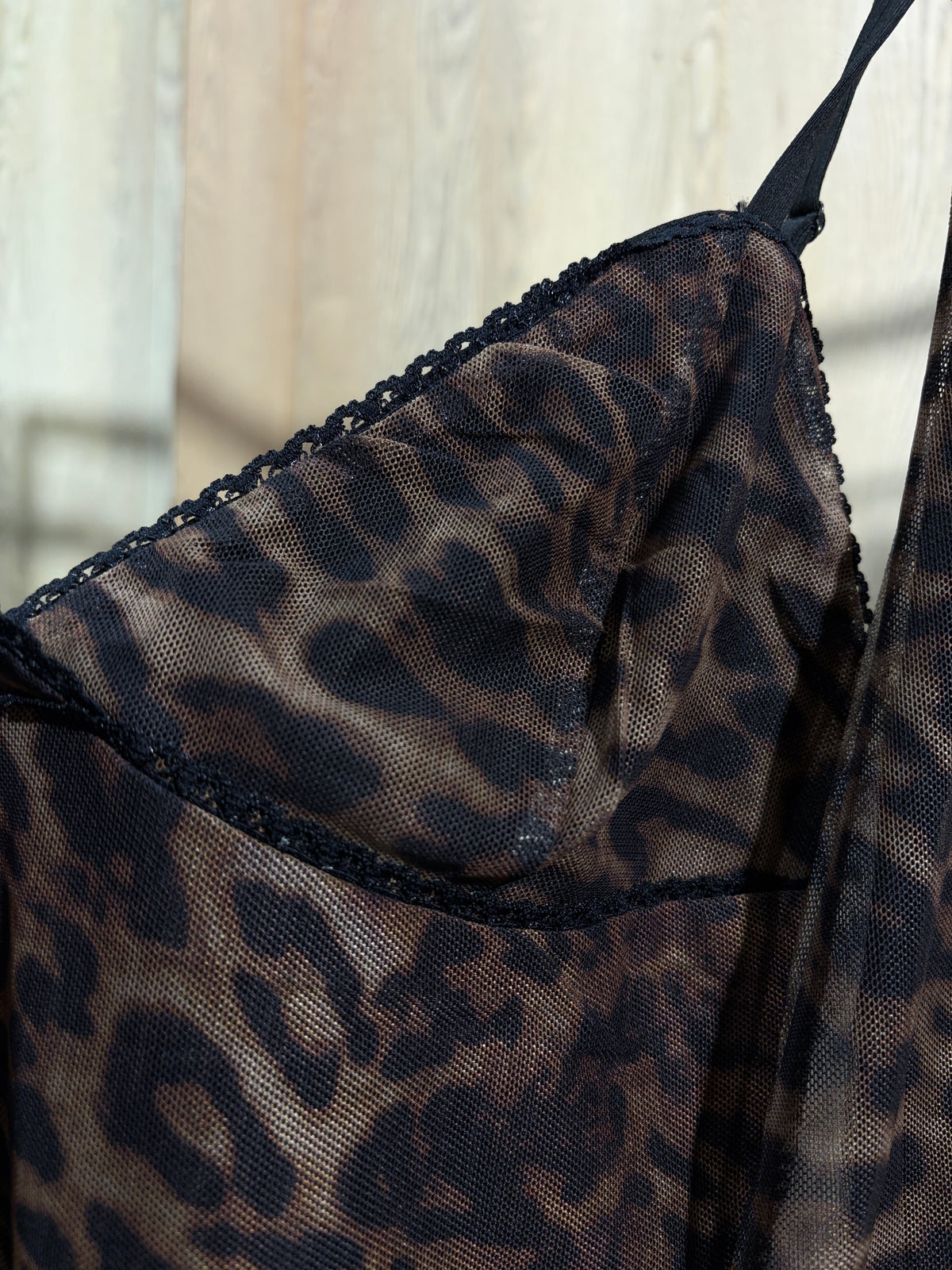 Conjunto leopardo tirantes