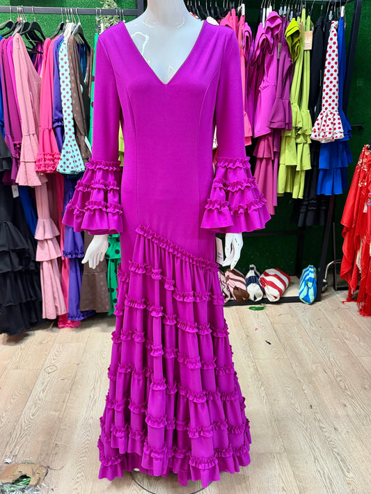 Traje flamenca Magenta canastero M