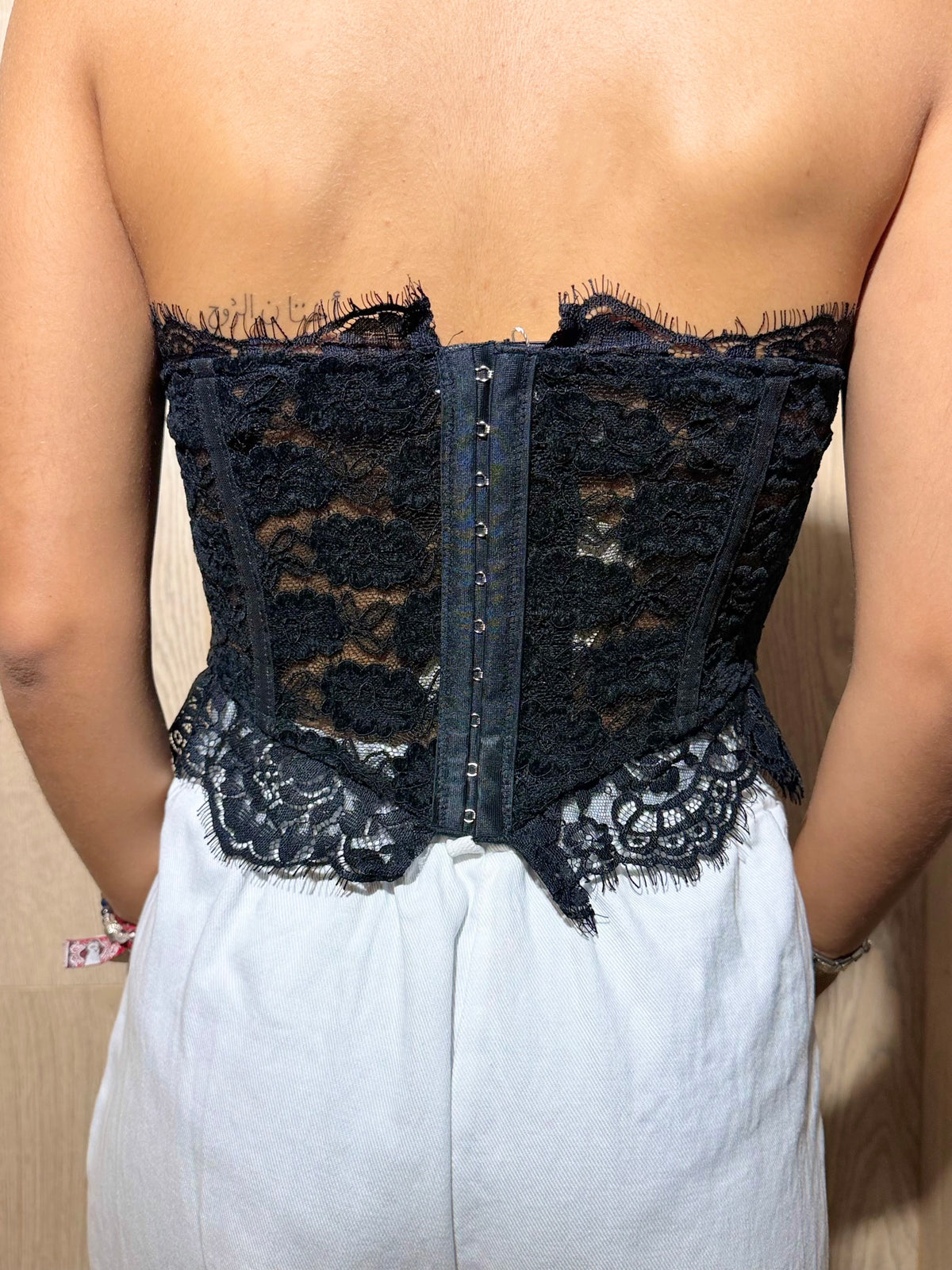 Top corpiño encaje