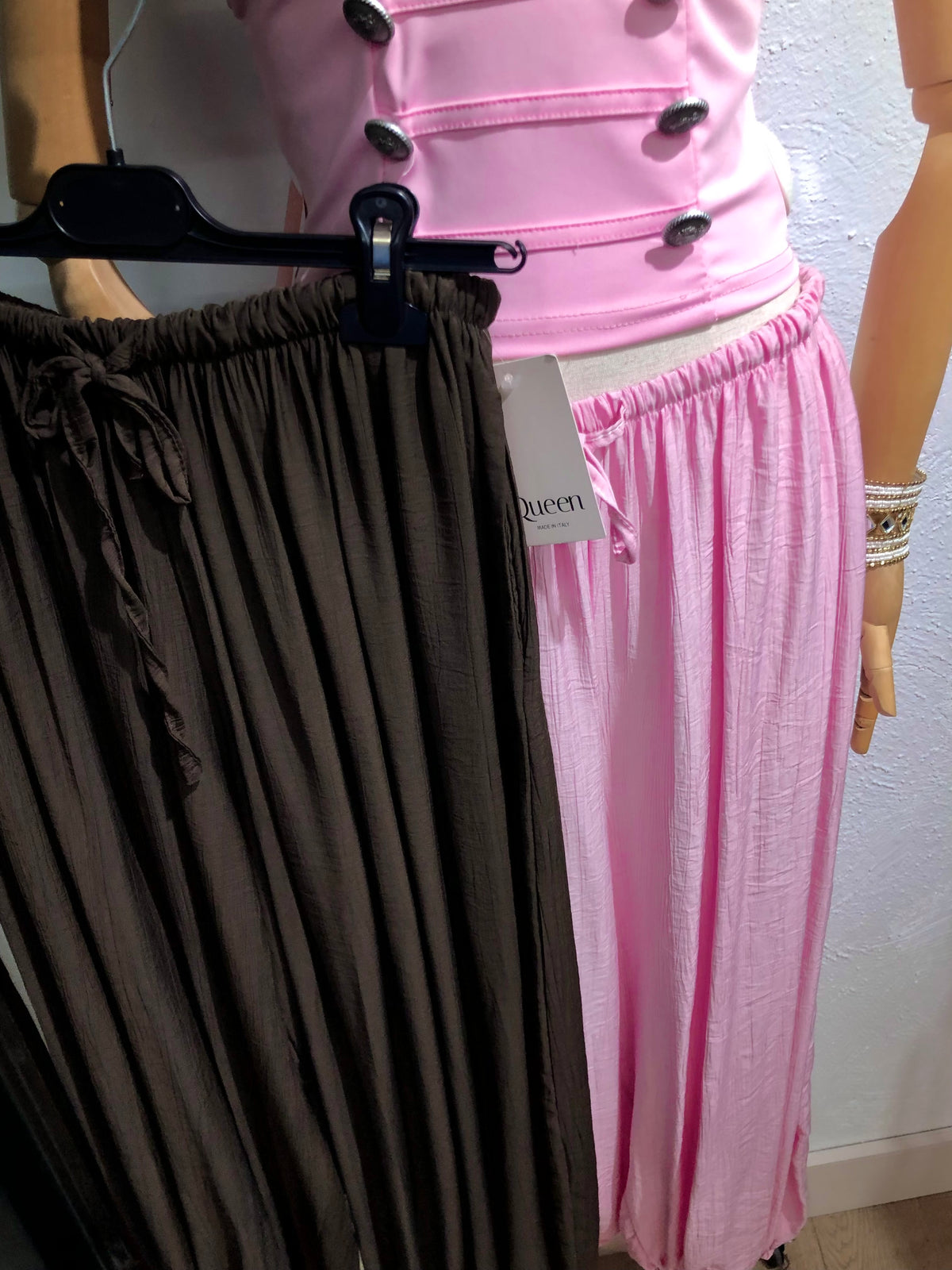 💕Pantalón bombacho, tela bambú💕