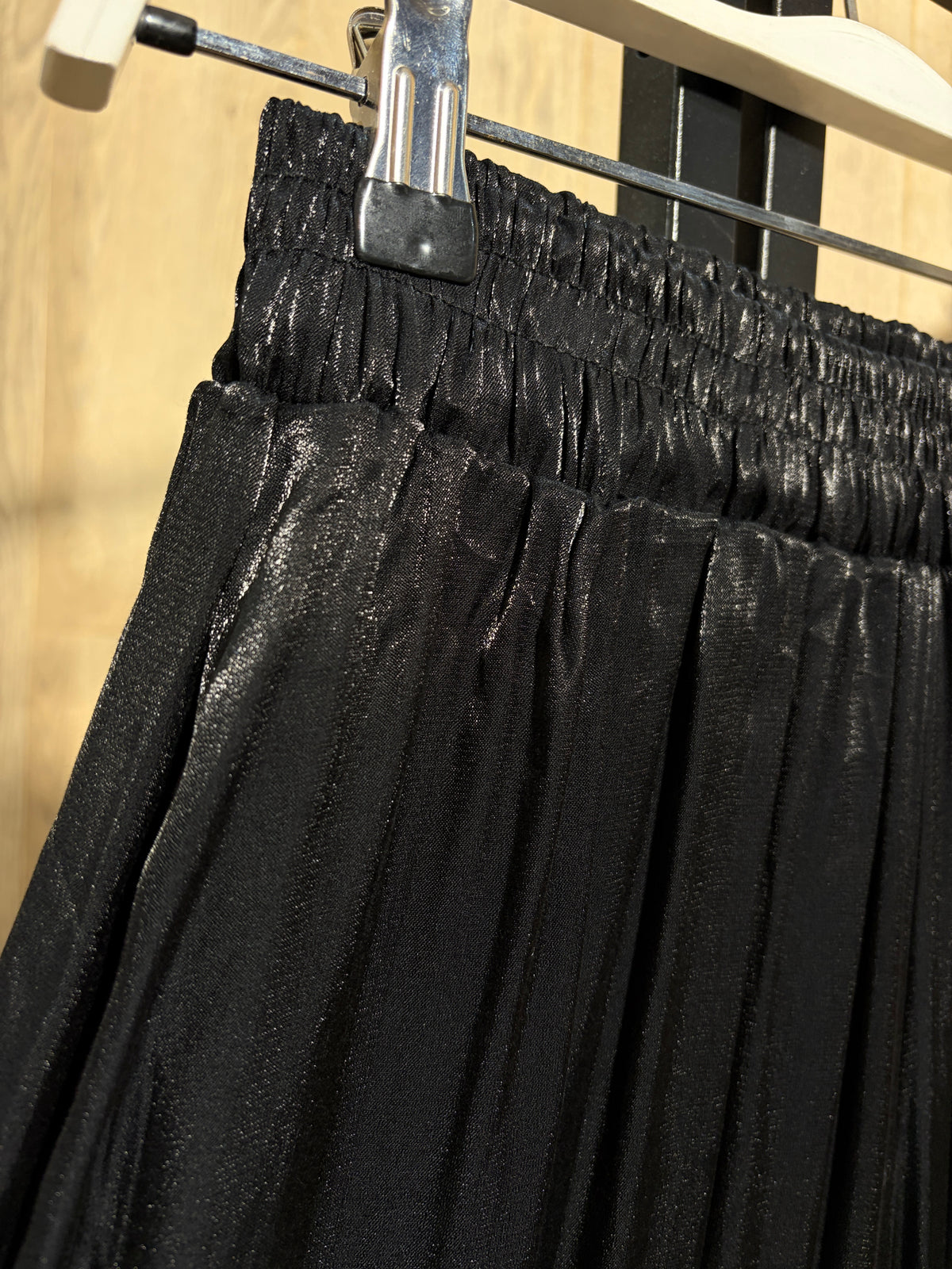 Pantalon bombacho brillo