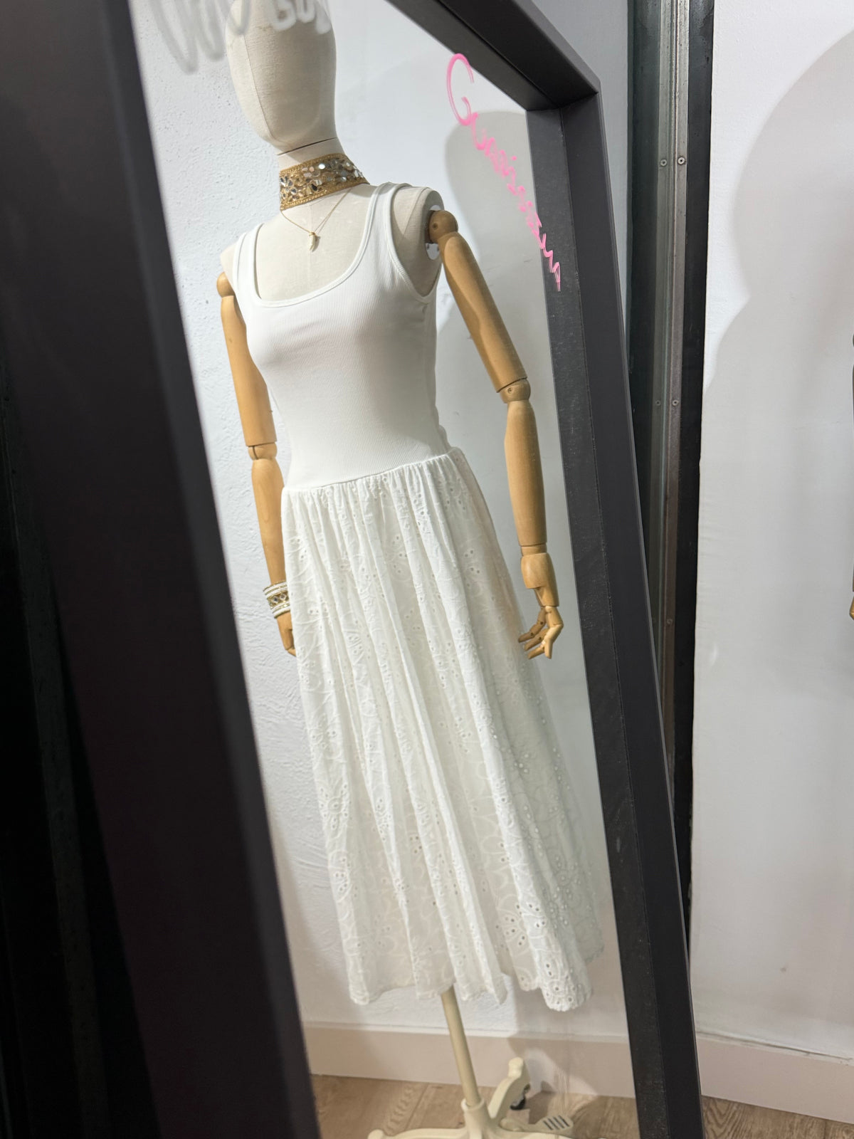 💕Vestido tirantes blanco💕