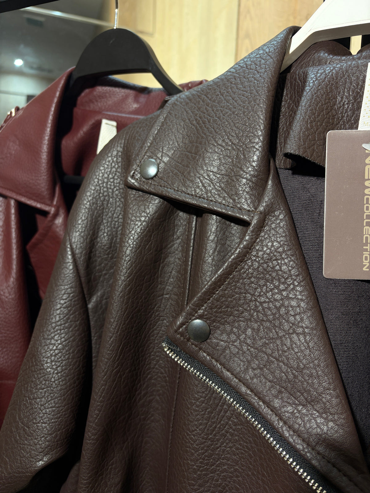 Chaqueta Biker poli piel