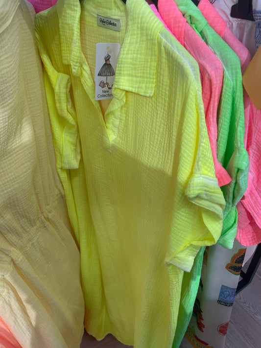 Vestido Largo camisero