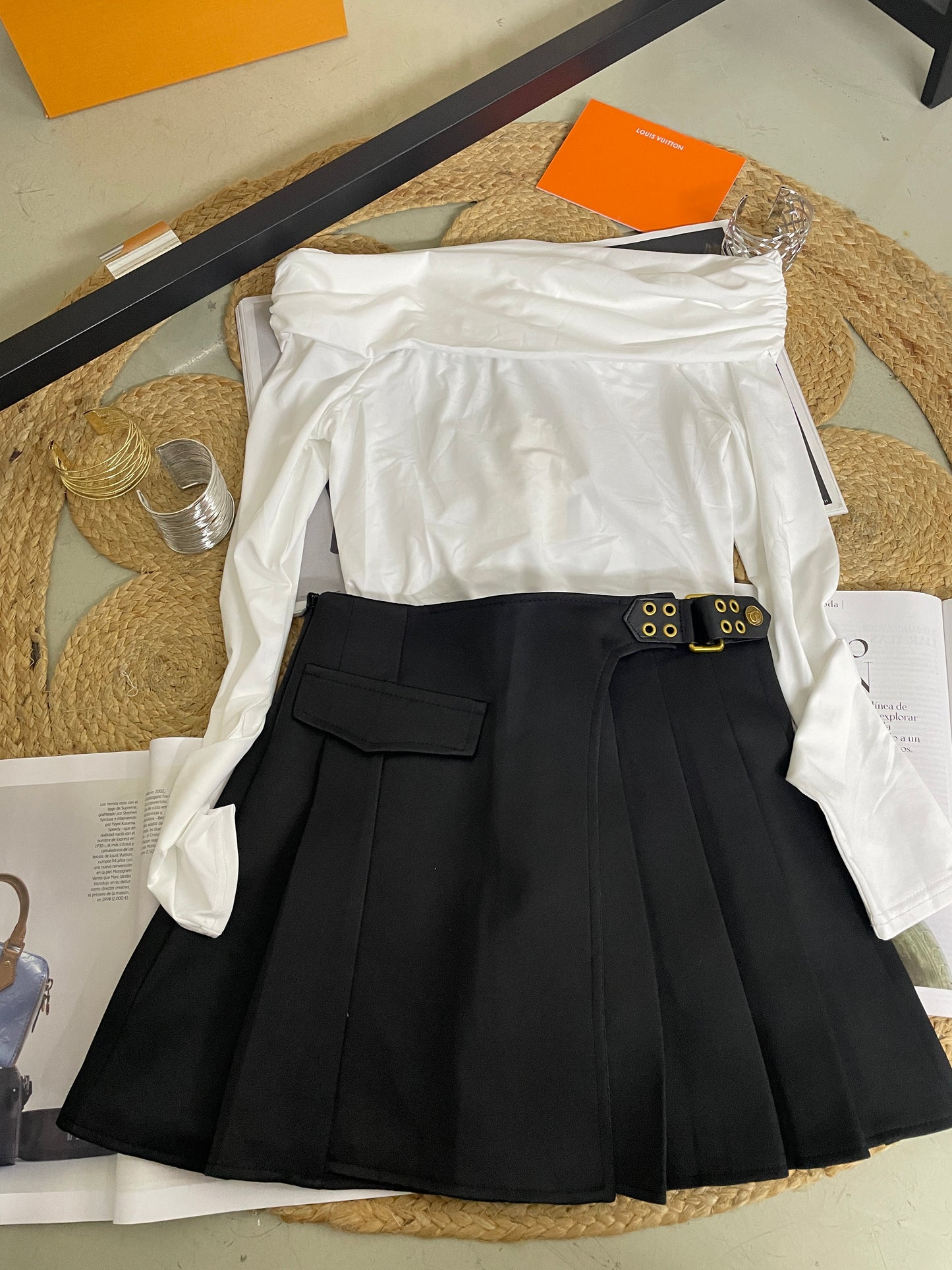 🎀Falta shorts school