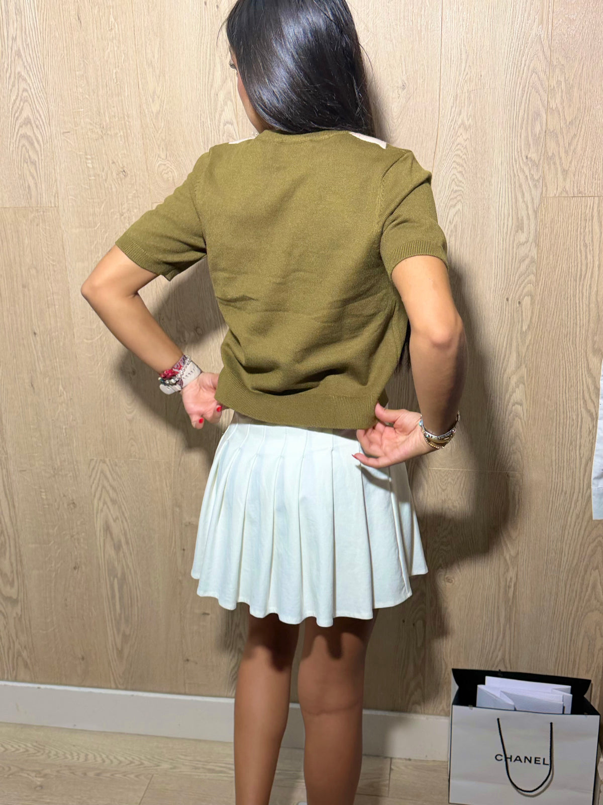 Jersey rombo manga corta