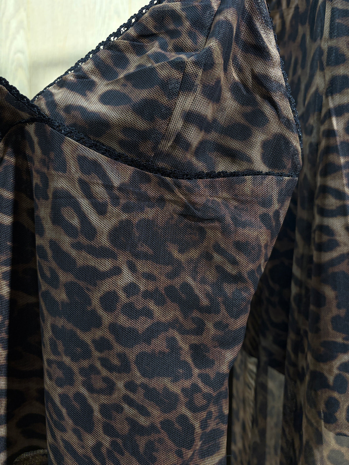 Conjunto leopardo tirantes