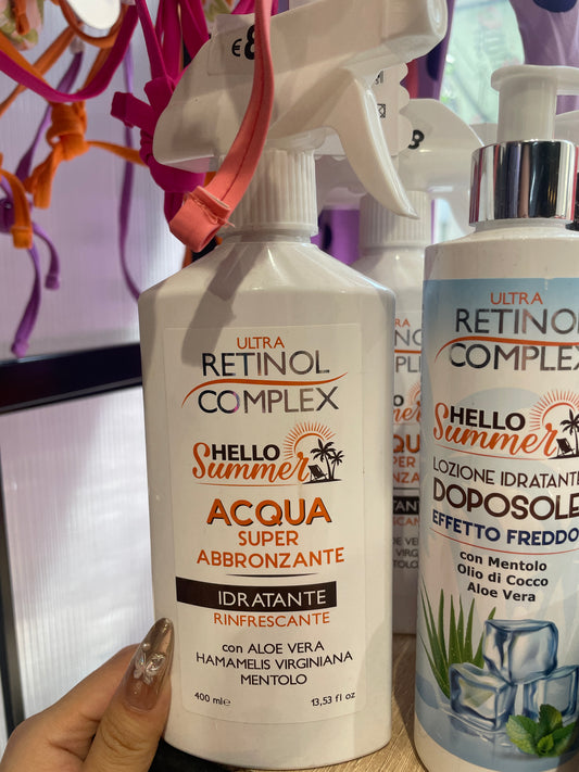 Spray bronceador